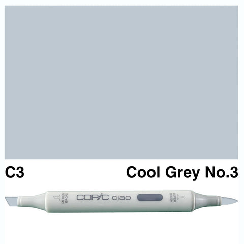 COPIC: Ciao Marker C3 (Cool Gray No. 3) ORMD