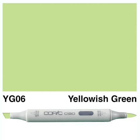 COPIC: Ciao Marker YG06 (Yellowish Green) ORMD