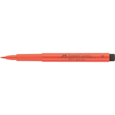 FABER CASTELL: PITT Artist Brush Pen (Scarlet Red 118***)