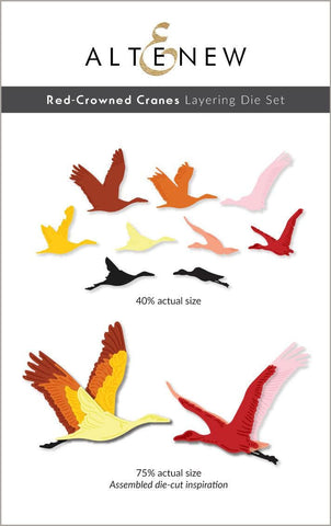 ALTENEW: Red Crowned Cranes | Layering Die