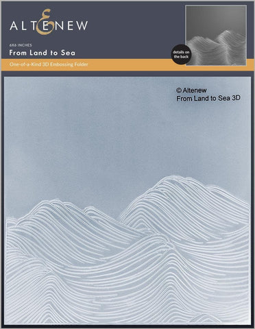 ALTENEW: From Land To Sea | 3D Embossing Folder