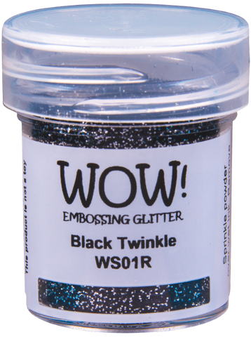 WOW! Embossing Glitter | Black Twinkle