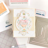 PINKFRESH STUDIO:  Nested Rectangles | Diagonal Stitch | Die