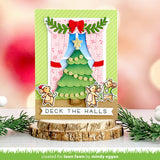 LAWN FAWN: Cheesy Christmas Add-On | Coloring Stencil