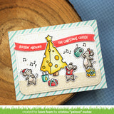 LAWN FAWN: Cheesy Christmas Add-On | Coloring Stencil