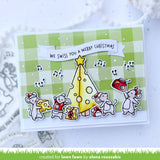 LAWN FAWN: Cheesy Christmas Add-On | Coloring Stencil