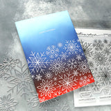 Kristina Werner | C9 : Snowflake Season | Easy Repeat Background | Stamp