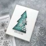 Kristina Werner | C9 : Snowflake Season | Easy Repeat Background | Stamp
