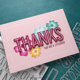 Kristina Werner | C9 :  Thank You Words | Stamp & Die Bundle