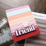 Kristina Werner | C9 : Big Type Greetings 2 | Die