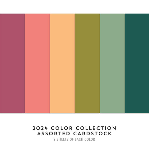 CONCORD & 9 TH: 2024 Color Collection Assorted Cardstock Package