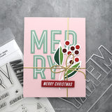 CONCORD & 9 th :  Merry Trees | Stamp, Die & Stencil Bundle