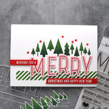 CONCORD & 9 th :  Merry Trees | Stamp, Die & Stencil Bundle