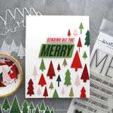 CONCORD & 9 th :  Merry Trees | Stamp, Die & Stencil Bundle