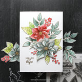 CONCORD & 9 th :  Pretty Poinsettias | Stamp & Die Bundle