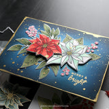 CONCORD & 9 th :  Pretty Poinsettias | Stamp & Die Bundle