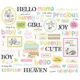 SIMPLE STORIES:  Sentiment Bits | Say Cheese | Classic Pooh Baby