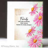 PENNY BLACK : Blooms | Stamp