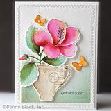 PENNY BLACK : Blooms | Stamp & Die Bundle