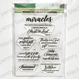 PENNY BLACK : Miracles Builder | Stamp