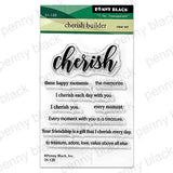 PENNY BLACK : Cherish Builder | Stamp