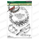 PENNY BLACK : Winter Blessings | Stamp & Die Bundle