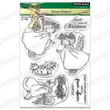 PENNY BLACK : Divine Whispers | Stamp & Die Bundle