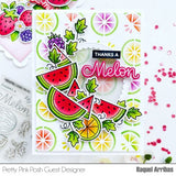 PRETTY PINK POSH:  Watermelon | Layered Stencil 3 PK