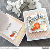 PRETTY PINK POSH: Mini Scallop Card | Die