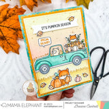 MAMA ELEPHANT:  Deliver By Truck | Stamp and Creative Cuts Bundle