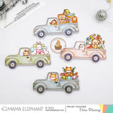MAMA ELEPHANT:  Deliver By Truck | Stamp