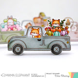 MAMA ELEPHANT:  Deliver By Truck | Stamp and Creative Cuts Bundle