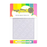 WAFFLE FLOWER:  Quilted Squares Texture | Die