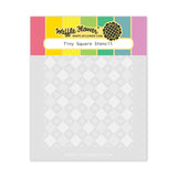 WAFFLE FLOWER: Tiny Square | Stencil