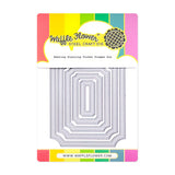WAFFLE FLOWER: Nesting Piercing Ticket Frames | Die