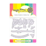 WAFFLE FLOWER: Birdie Friends in Winter | Stencil & Die