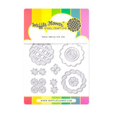 WAFFLE FLOWER:  Table Add-on Pie | Die