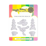 WAFFLE FLOWER: Postage Collage Winter Add-ons | Die