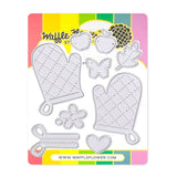 WAFFLE FLOWER: Stencil & Die Combo | Just Mitts