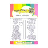 WAFFLE FLOWER:  Old Friend Sentimets | Die