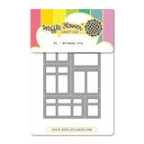 WAFFLE FLOWER: Die | Postage Collage Windows
