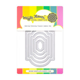 WAFFLE FLOWER:  Nesting Piercing Classic Labels | Die