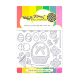 WAFFLE FLOWER: Postage Collage Egg Hunt Icons | Die