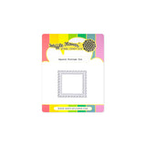 WAFFLE FLOWER: Stencil & Die Combo | Square Postage Daffodils