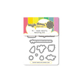 WAFFLE FLOWER: Stamp & Die Combo | Postage Collage Seed Details