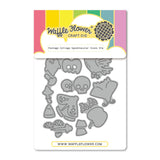 WAFFLE FLOWER: Die | Postage Collage Spooktacular Icons