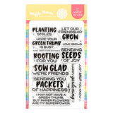 WAFFLE FLOWER: Stamp | Green Thumb Sentiments