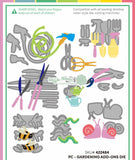 WAFFLE FLOWER: Die | Postage Collage Gardening Add Ons