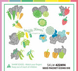 WAFFLE FLOWER: Die | Seed Packet Icons