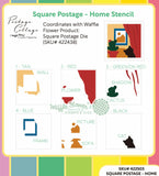 WAFFLE FLOWER: Stencil | Square Postage Home